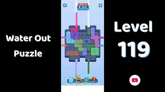 Water Out Puzzle Level 119: Water Out Puzzle Level 119