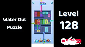 Water Out Puzzle Level 128: Water Out Puzzle Level 128