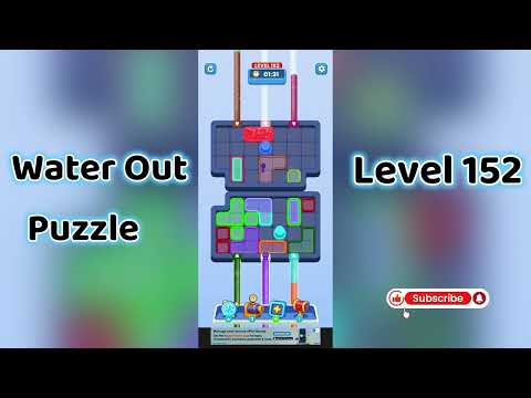 Water Out Puzzle Level 152: Water Out Puzzle Level 152