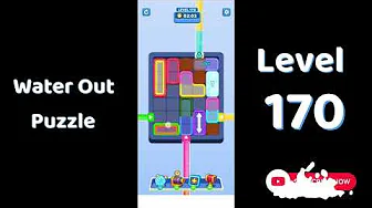 Water Out Puzzle Level 170: Water Out Puzzle Level 170