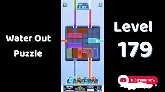 Water Out Puzzle Level 179: Water Out Puzzle Level 179
