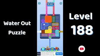 Water Out Puzzle Level 188: Water Out Puzzle Level 188