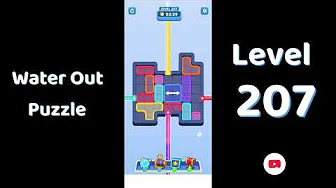 Water Out Puzzle Level 207: Water Out Puzzle Level 207