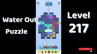 Water Out Puzzle Level 217: Water Out Puzzle Level 217