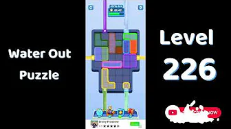 Water Out Puzzle Level 226: Water Out Puzzle Level 226