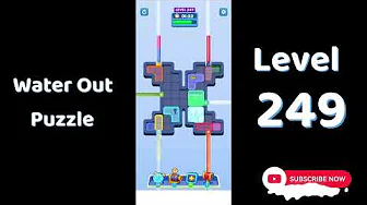 Water Out Puzzle Level 249: Water Out Puzzle Level 249