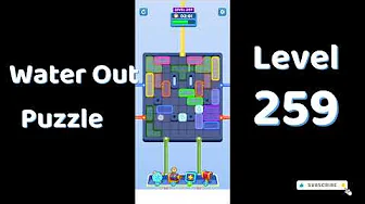 Water Out Puzzle Level 259: Water Out Puzzle Level 259