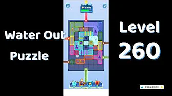 Water Out Puzzle Level 260: Water Out Puzzle Level 260