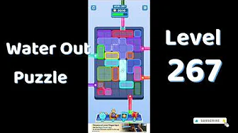 Water Out Puzzle Level 267: Water Out Puzzle Level 267