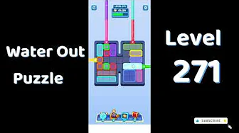 Water Out Puzzle Level 271: Water Out Puzzle Level 271