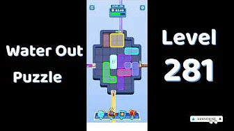 Water Out Puzzle Level 281: Water Out Puzzle Level 281