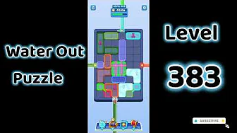 Water Out Puzzle Level 383: Water Out Puzzle Level 383